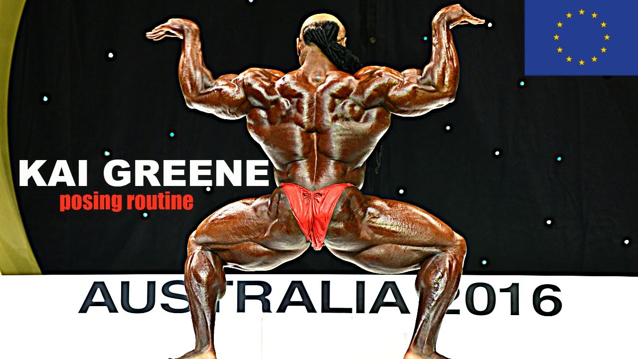 Kai Greene (HD) Posing | AC Australia 2016 (for germany/europe)